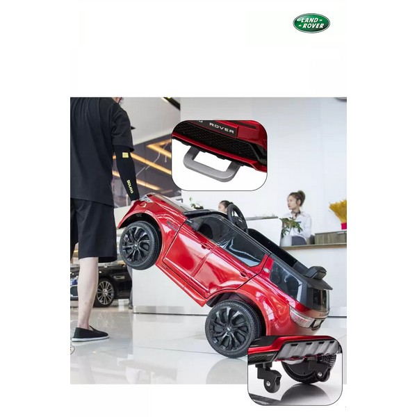 Продукт Акумулаторен джип LAND ROVER  DISCOVERY 4X4 Licensed 12V,MP3, с меки гуми и кожена седалка, 2022 година - 0 - BG Hlapeta